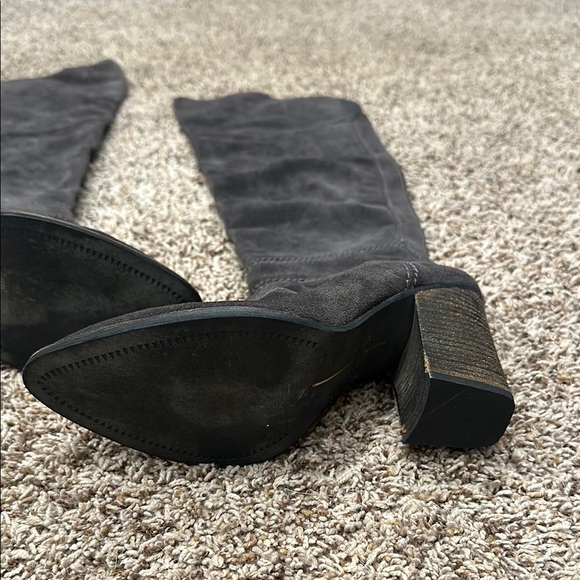 Dolce Vita Black Over the Knee Boots size 7 suede perfection! - Picture 4 of 12